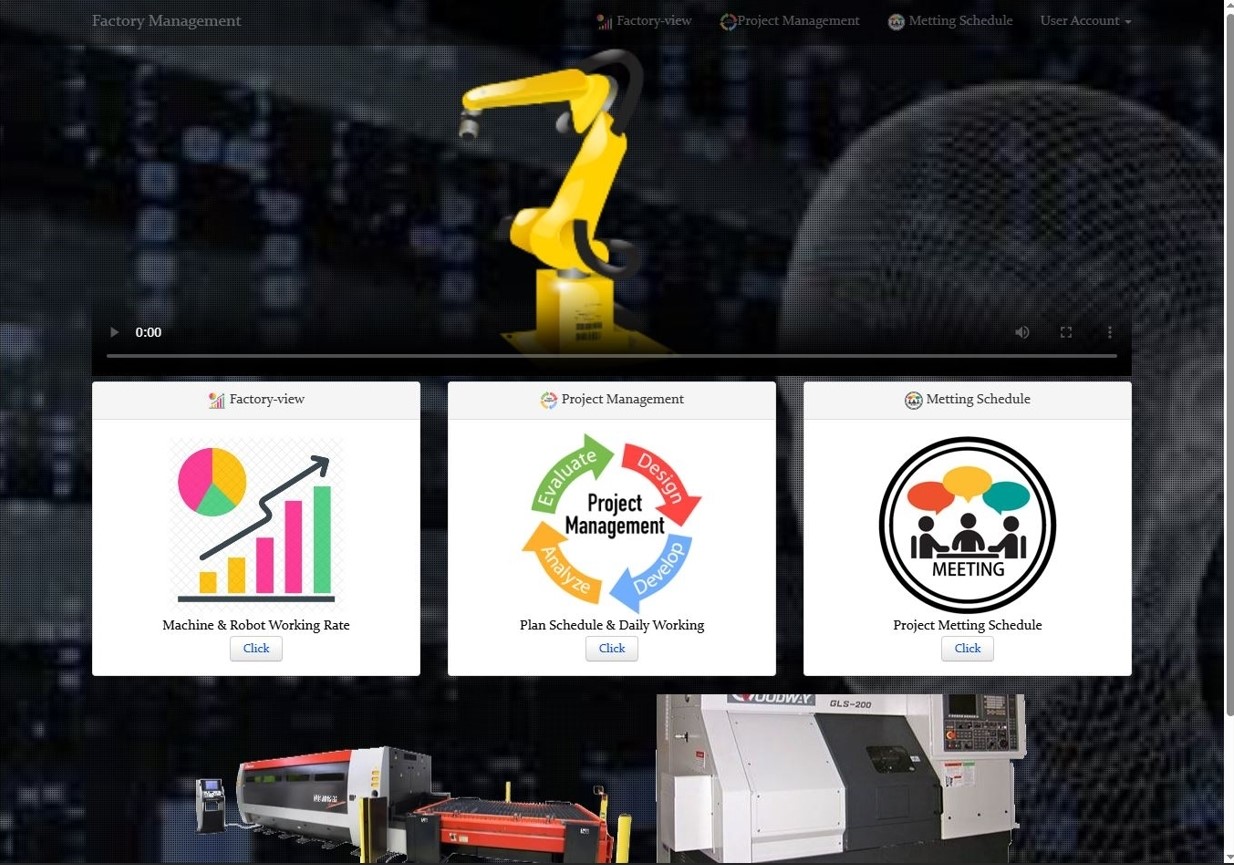 Factory Management System / ระบบจัดการโรงงาน